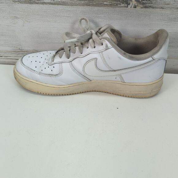 Nike Air Force 1‎ Low Triple White Womens Shoes DD8959-100 Size 11 - Picture 7 of 12
